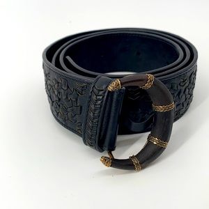 Roberto Cavalli Leather Gorgeous Belt